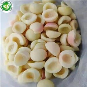 Mitjà de préssec blanc congelat